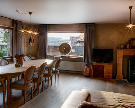 Landelijke woning met parketvloer